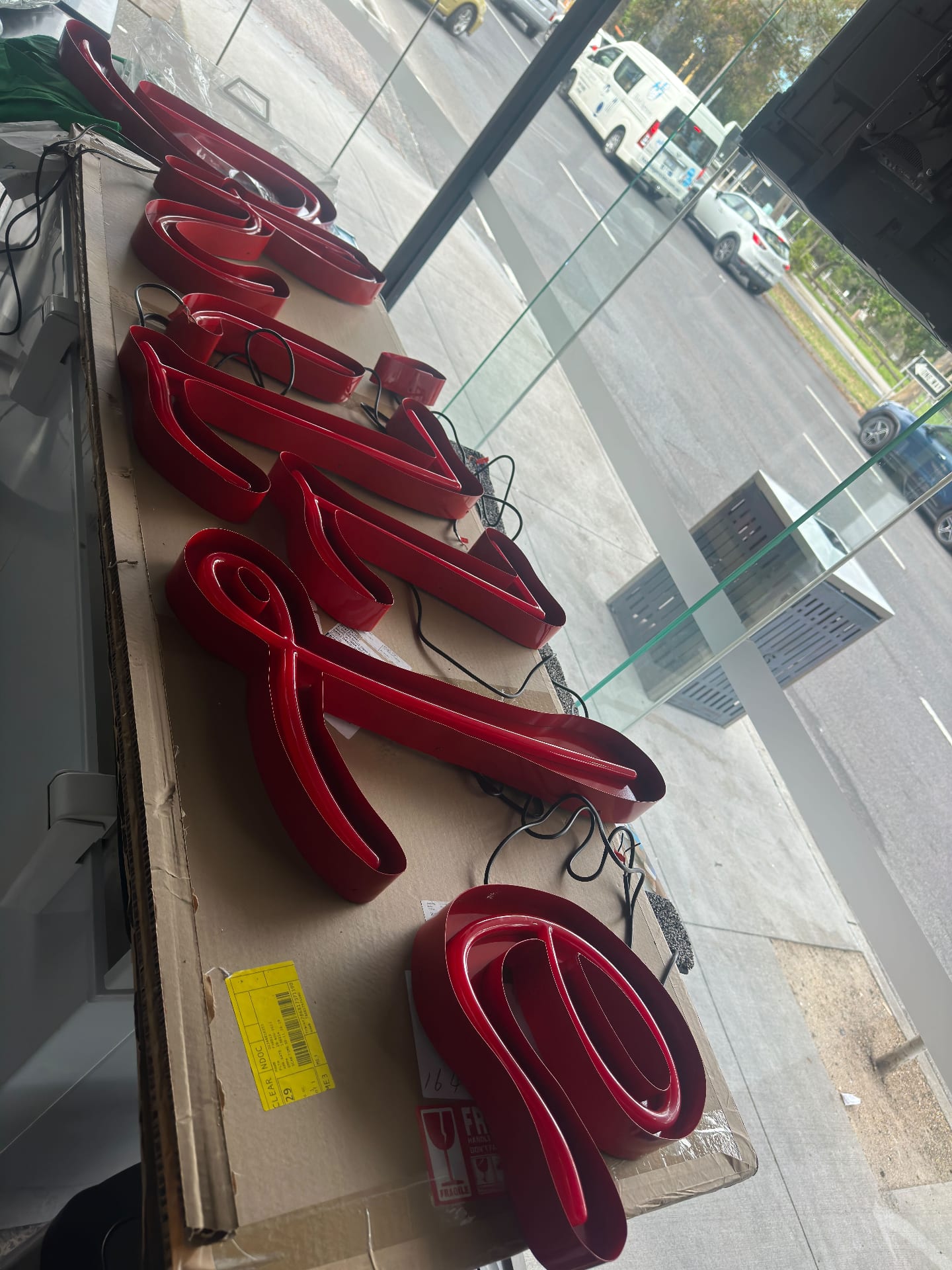 Illuminated commercial signage wired by Neocore in Melbourne’s south-east